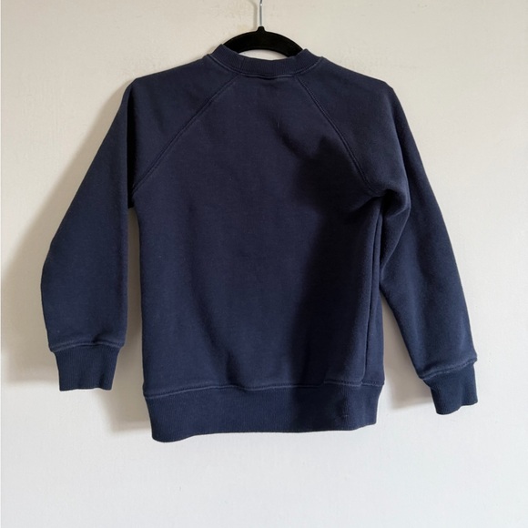 Disneyland Mickey Mouse Kids Navy Blue Crewneck Sweater size 5/6 EUC - Picture 2 of 5